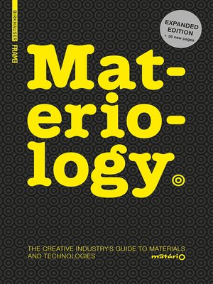 cover image of Materiology